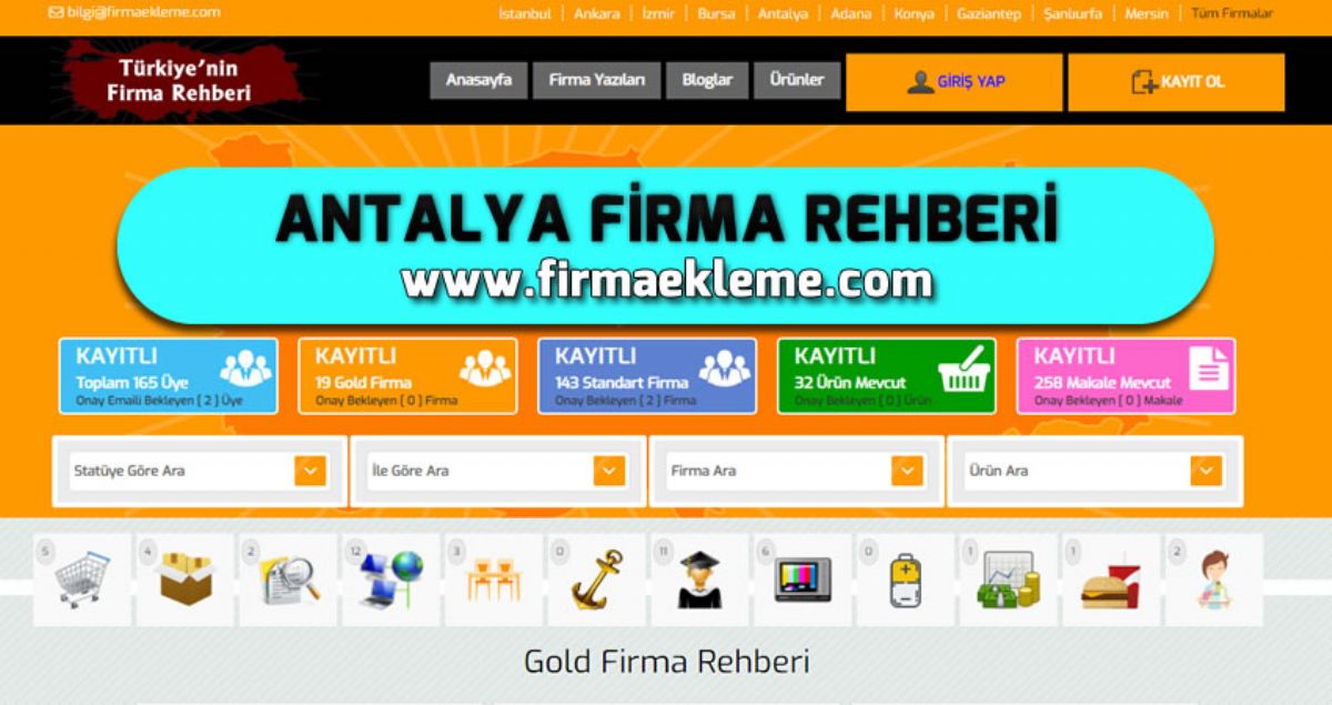 Antalya Firma Rehberi